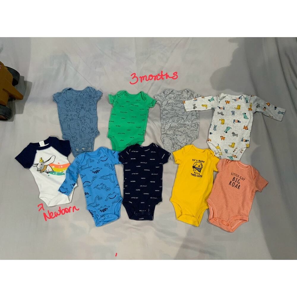 Baby Boy Onesies/Bodysuits